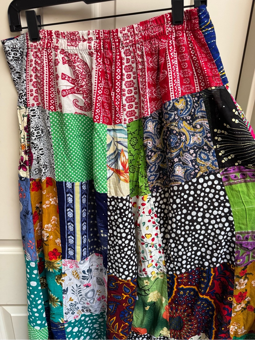 Kathmandu Multicolor Patchwork Wide-Leg Pants - Picture 6 of 10
